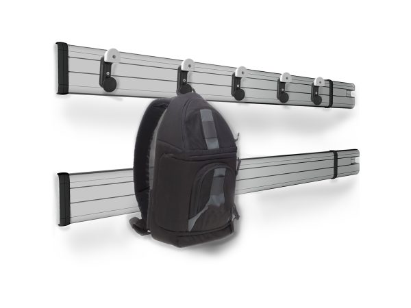 Stowmate Wall Mount BagTrac Hook Rails